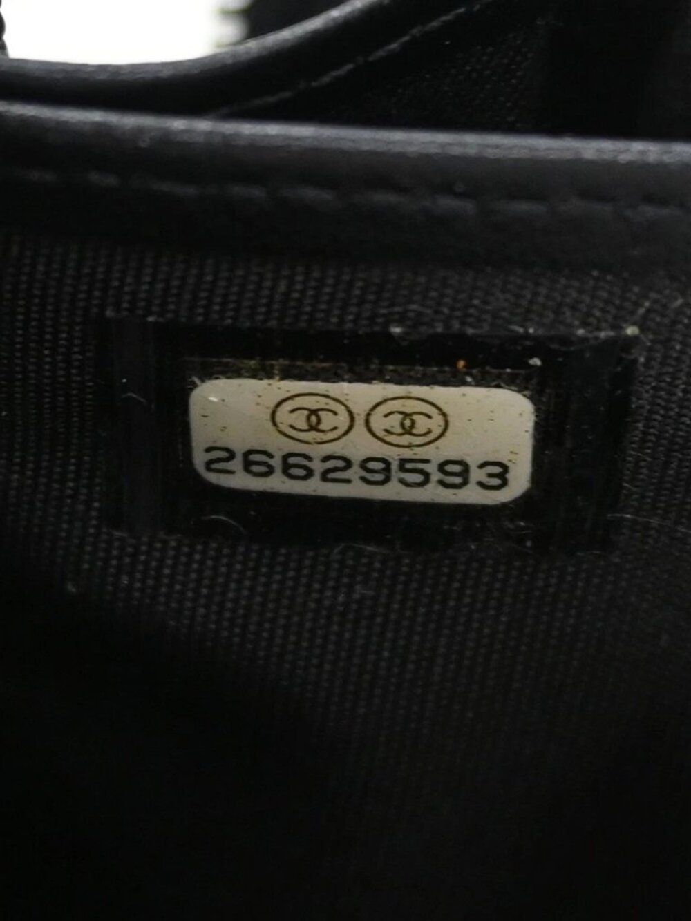 Chanel Black Calfskin Wallet NQ04613 - Picture 8 of 9